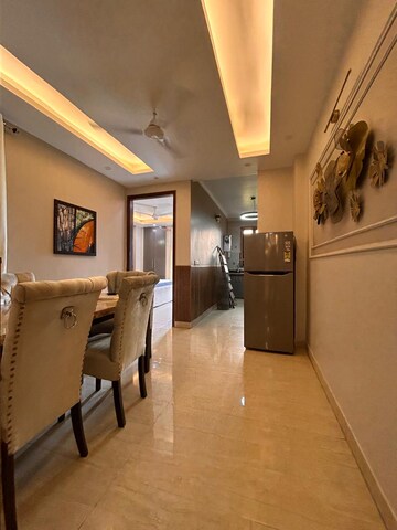 Kitchen in 3 BHK Builder Floor at Palm Residency Chhatarpur, Chattarpur – for Rent