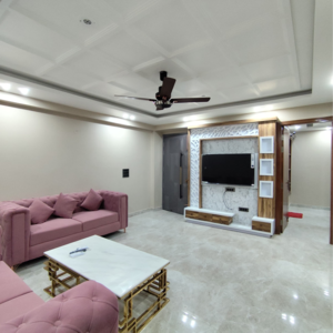 Living Room in 3 BHK Builder Floor at Kishangarh – for Sale
