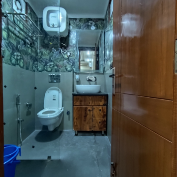 Bathroom in 3 BHK Builder Floor at Kishangarh – for Sale