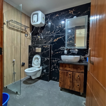 Bathroom in 3 BHK Builder Floor at Kishangarh – for Sale