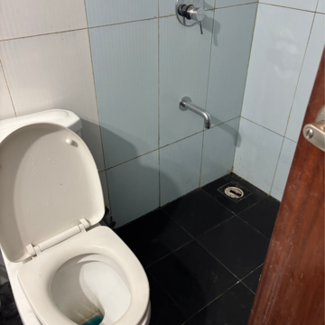 Bathroom in 2 BHK Apartment at Megapolis Sangria Towers, Hinjewadi Phase 3 – for Rent