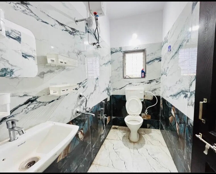 Bathroom, wadgaon sheri 1 Bedroom 596 Sq.Ft. Independent House In Wadgaon Sheri Pune 9155264