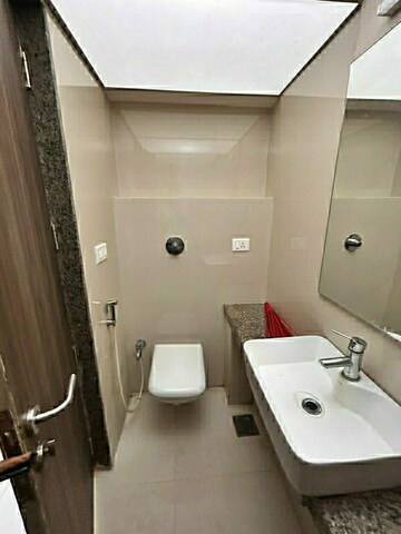 Bathroom in 2 BHK Apartment at Avant Hillway, Goregaon East – for Rent