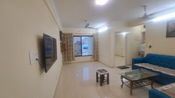 Living Room in 2 BHK Apartment at Jasmine Tower, Vasant Vihar – for Rent