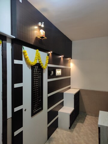 Staircase in 1 BHK Apartment at Habibi CHS, Kolshet – for Rent