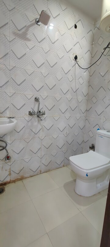 Bathroom in 2 BHK Builder Floor at Chattarpur – for Rent