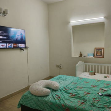 Bedroom in 1 BHK Builder Floor at Saket – for Rent
