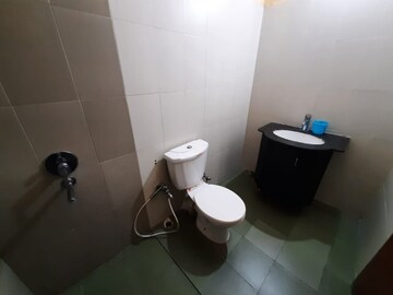 Bathroom in 2 BHK Apartment at New Town Residency, New Town Action Area 1 – for Rent