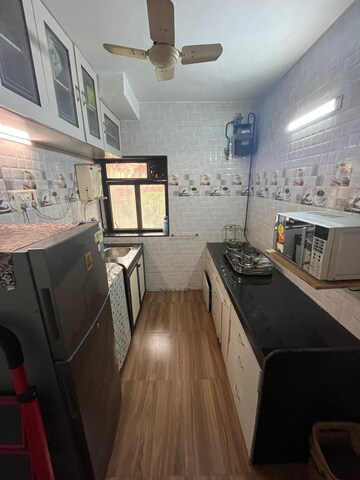 Kitchen in 1 BHK Apartment at La Chapelle Apartment, Malad West – for Rent