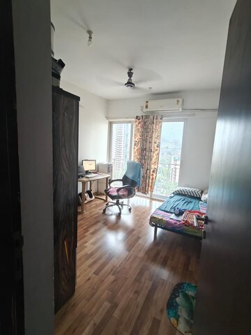 Bedroom in 3 BHK Apartment at Wadhwa Elite, Kolshet Road – for Rent