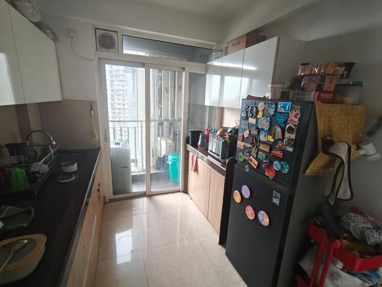 Kitchen, wadhwa-elite 3 Bedroom 1300 Sq.Ft. Apartment In Kolshet Road Thane 9155398