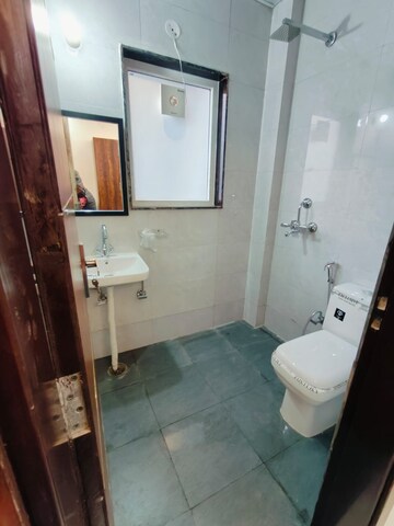 Bathroom in 3 BHK Builder Floor at Old Rajinder Nagar – for Rent