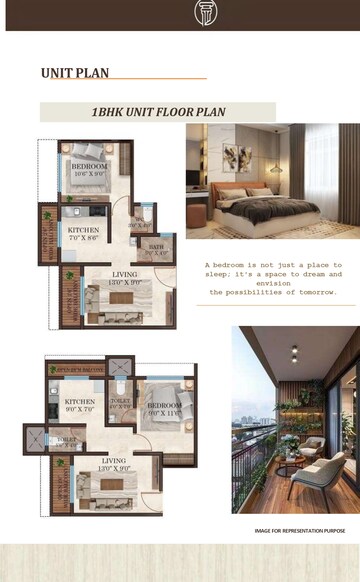Floor Plan in 1 RK Apartment at Dombivli East – for Sale