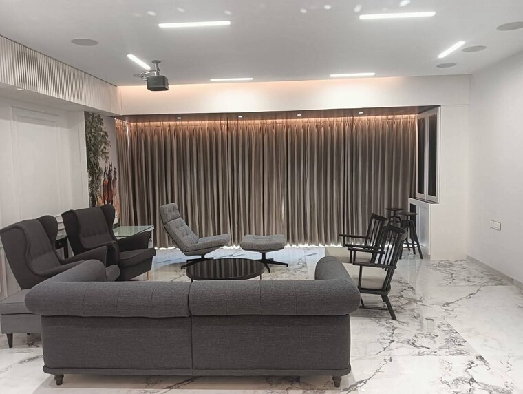 Living Room, agarwal-and-doshi-complex 2 Bedroom 722 Sq.Ft. Apartment In Vasai West Palghar 9155460