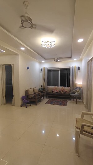 Living Room in 3 BHK Apartment at Jay Neel CHS, Vasai West – for Sale