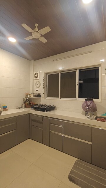 Kitchen in 3 BHK Apartment at Jay Neel CHS, Vasai West – for Sale