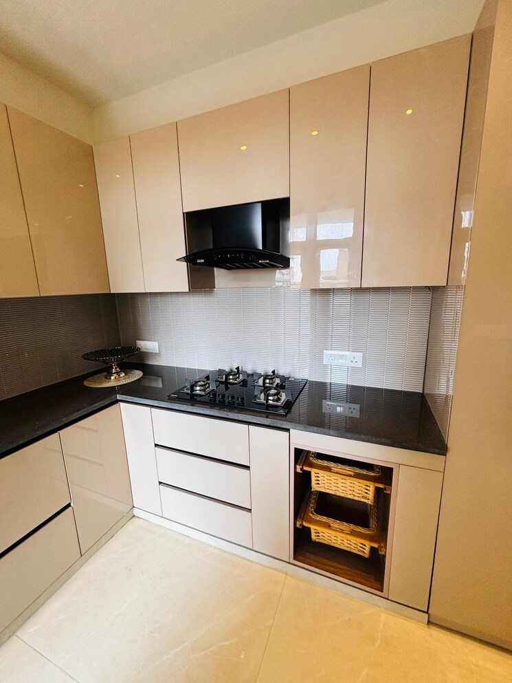 Kitchen, aba-ivy-county 3 Bedroom 1656 Sq.Ft. Apartment In Sector 75 Noida 9155484