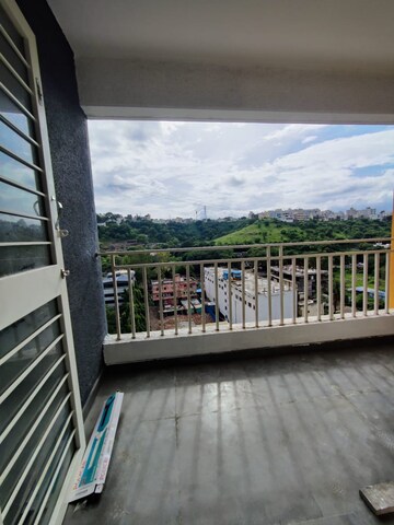Balcony in 2 BHK Apartment at Chandrangan Square, Dhankawadi – for Rent
