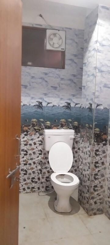 Bathroom in 1 BHK Builder Floor at Kishangarh – for Rent