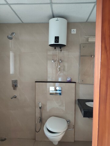 Bathroom in 5 BHK Apartment at Rishita Manhattan, Gomti Nagar – for Rent