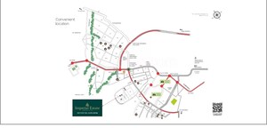  Plot – Map Location View at Pyramid Imperial Estate, Sector 70a - for Sale