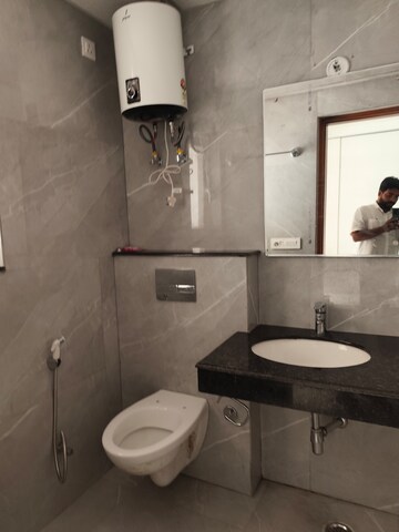 Bathroom in 5 BHK Apartment at Rishita Manhattan, Gomti Nagar – for Rent