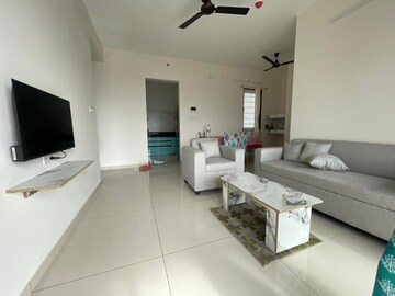 Living Room in 2.5 BHK Apartment at Yashwin Orrizonte, Kharadi – for Rent