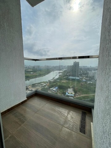 Balcony in 2.5 BHK Apartment at Yashwin Orrizonte, Kharadi – for Rent