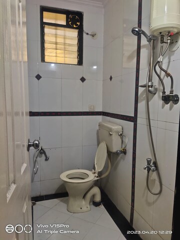 Bathroom in 2 BHK Apartment at Sector 14 Sanpada – for Rent
