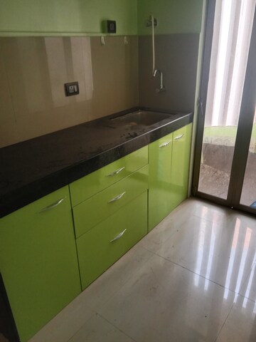Kitchen in 1 BHK Apartment at Unicorn Global Arena, Naigaon East – for Rent