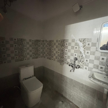 Bathroom in 1 BHK Apartment at Suja Enclave Kondapur, Sriram Nagar – for Rent