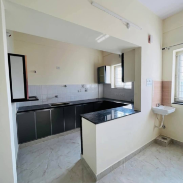 Kitchen in 2 BHK Apartment at Sree Nilayam Kondapur, Sriram Nagar – for Rent