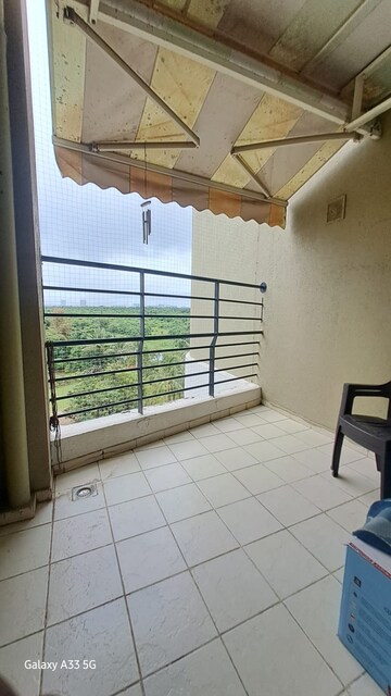 Staircase in 2 BHK Apartment at High Class Residency, Bavdhan – for Rent