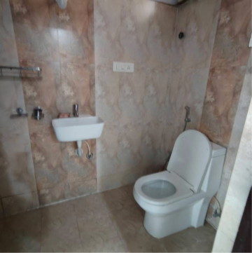 Bathroom in 2 BHK Apartment at MK Residency Kondapur, Sriram Nagar – for Rent