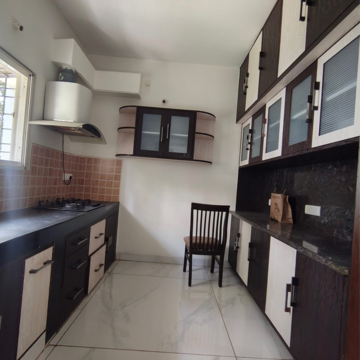 Kitchen in 2 BHK Apartment at MK Residency Kondapur, Sriram Nagar – for Rent