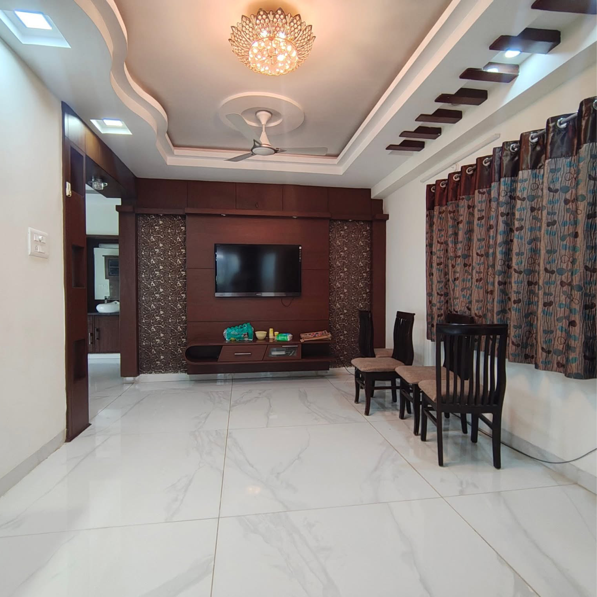 2 BHK + Pooja Room,Servant Room,Study Room,Extra Room 1250 Sq.Ft. Apartment in MK Residency Kondapur