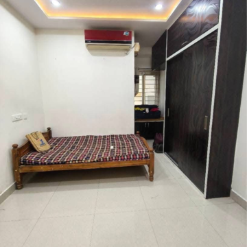 Bedroom in 2 BHK Apartment at Legend Flora Kondapur, Masjid Banda – for Rent