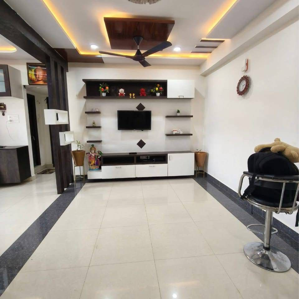 2 BHK + Pooja Room,Servant Room,Study Room,Extra Room Apartment For Rent in Legend Flora Kondapur