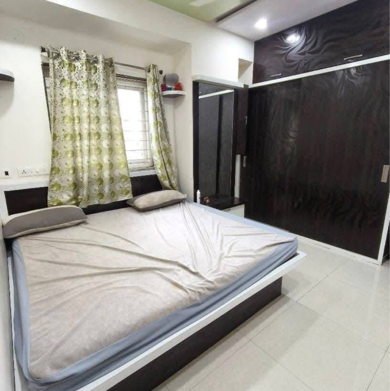 Bedroom, legend-flora-kondapur 2 Bedroom 1200 Sq.Ft. Apartment In Masjid Banda Hyderabad 9155623