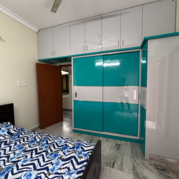 Bedroom in 2 BHK Apartment at Happy Homes Kondapur, Sriram Nagar – for Rent