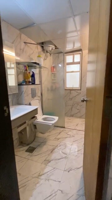Bathroom in 3 BHK Apartment at Lohia Jain Vallonia Apartments, Bavdhan – for Rent