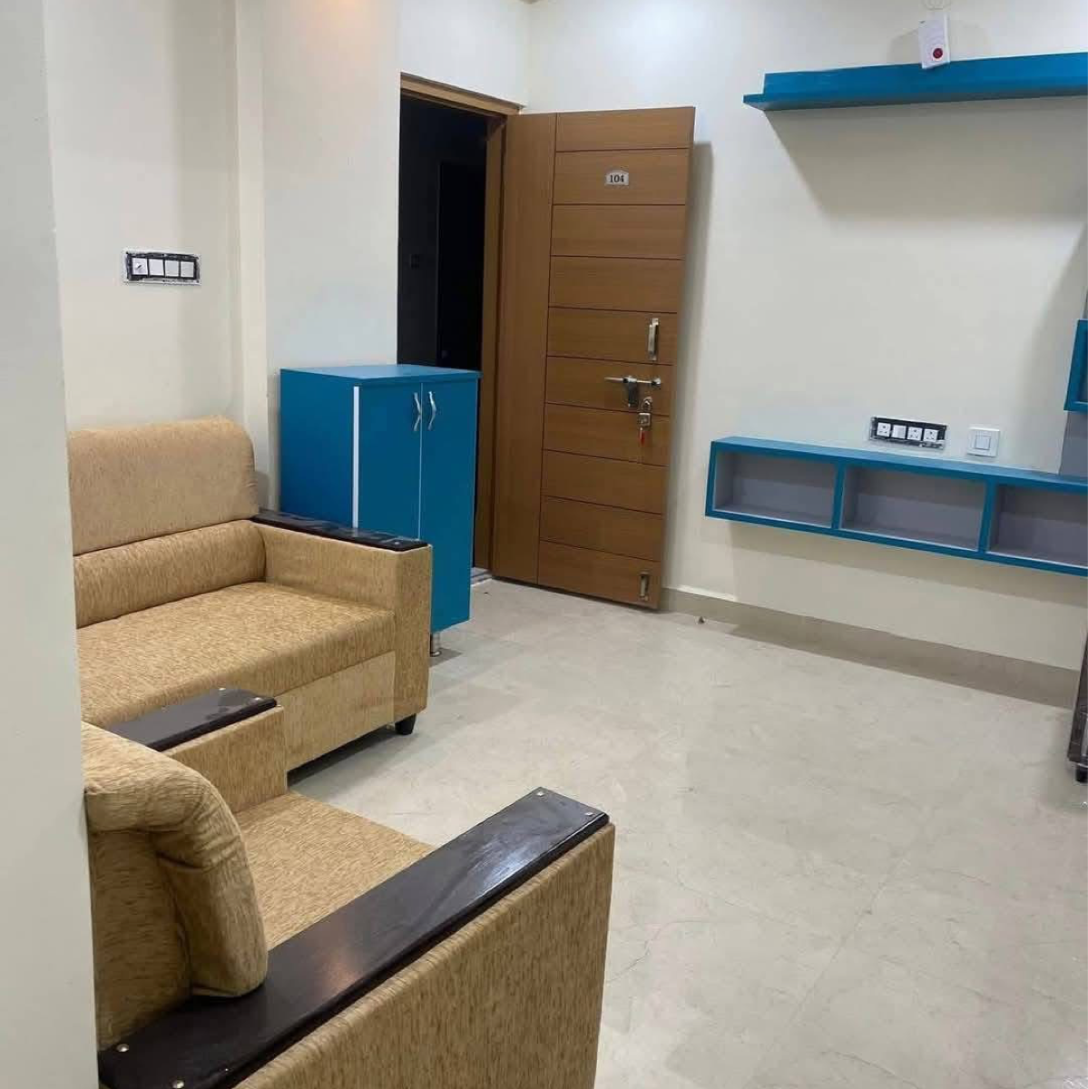 1 BHK + Pooja Room,Servant Room 700 Sq.Ft. Apartment in Sree Nilayam Kondapur