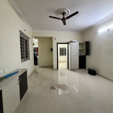 Living Room in 1 BHK Apartment at North Villa Kondapur, Hafeezpet – for Rent