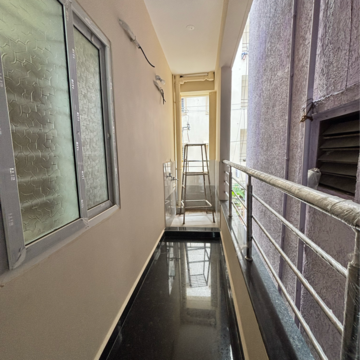 Balcony in 1 BHK Apartment at North Villa Kondapur, Hafeezpet – for Rent