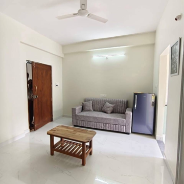 Living Room in 2 BHK Apartment at BM Residency Kondapur, Masjid Banda – for Rent