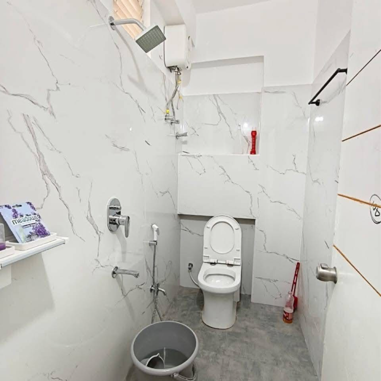Bathroom, bm-residency-kondapur 2 Bedroom 850 Sq.Ft. Apartment In Masjid Banda Hyderabad 9155650