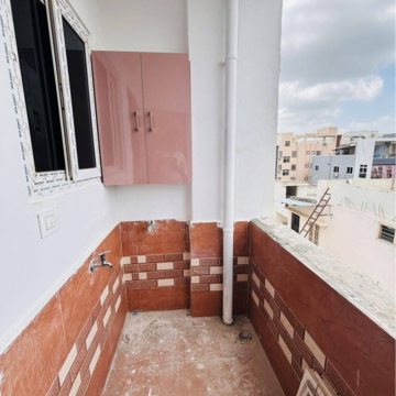 Kitchen in 2 BHK Apartment at BM Residency Kondapur, Masjid Banda – for Rent