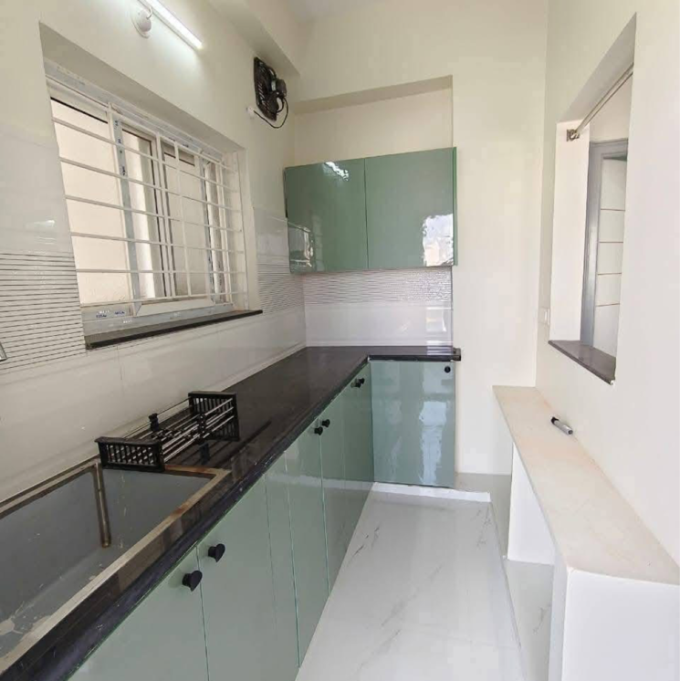 Kitchen, bm-residency-kondapur 2 Bedroom 850 Sq.Ft. Apartment In Masjid Banda Hyderabad 9155650