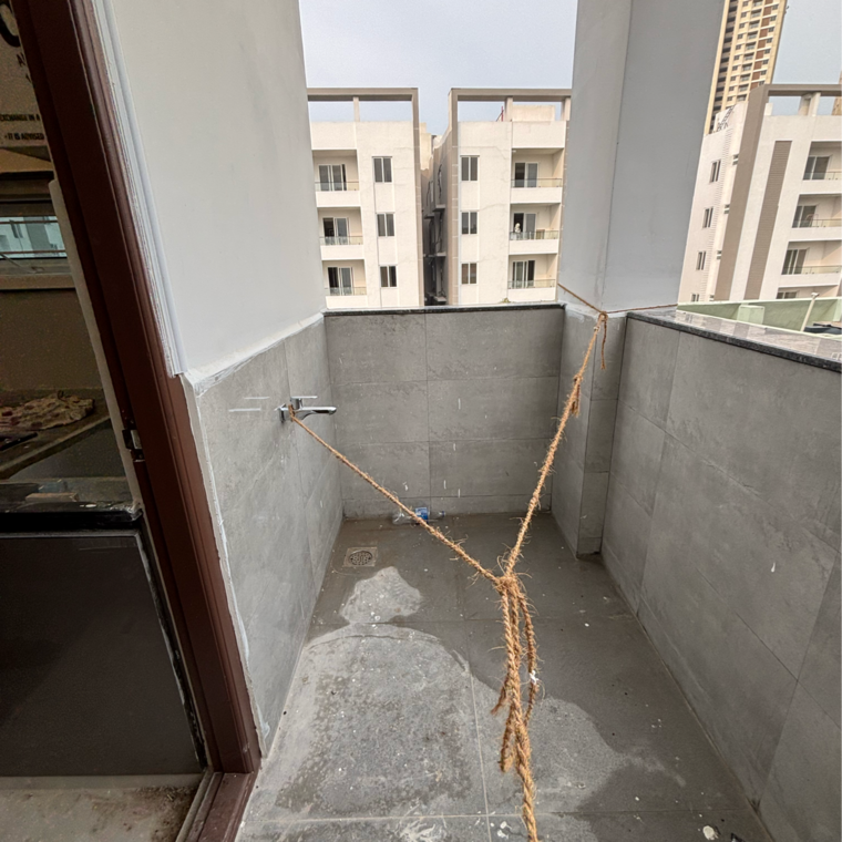 Balcony, sri-sai-nivas-kondapur 2 Bedroom 1250 Sq.Ft. Apartment In Kothaguda Hyderabad 9155654