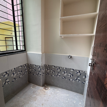 Kitchen in 1 BHK Apartment at SK Residency Kondapur, Sriram Nagar – for Rent